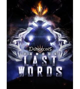 Dungeons 3 - Famous Last Words DLC PS4 PlayStation 4 Key EUROPE